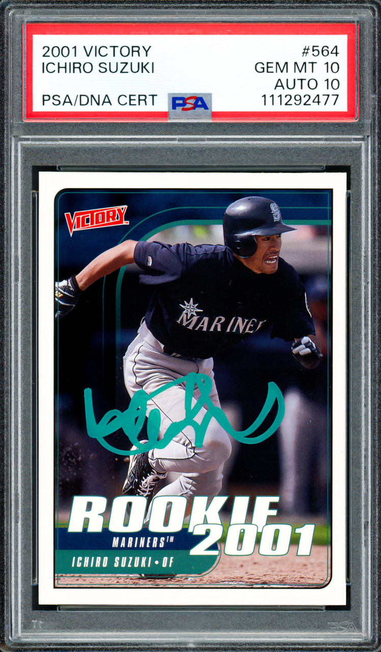 Ichiro Suzuki Autographed 2001 Upper Deck Victory Rookie