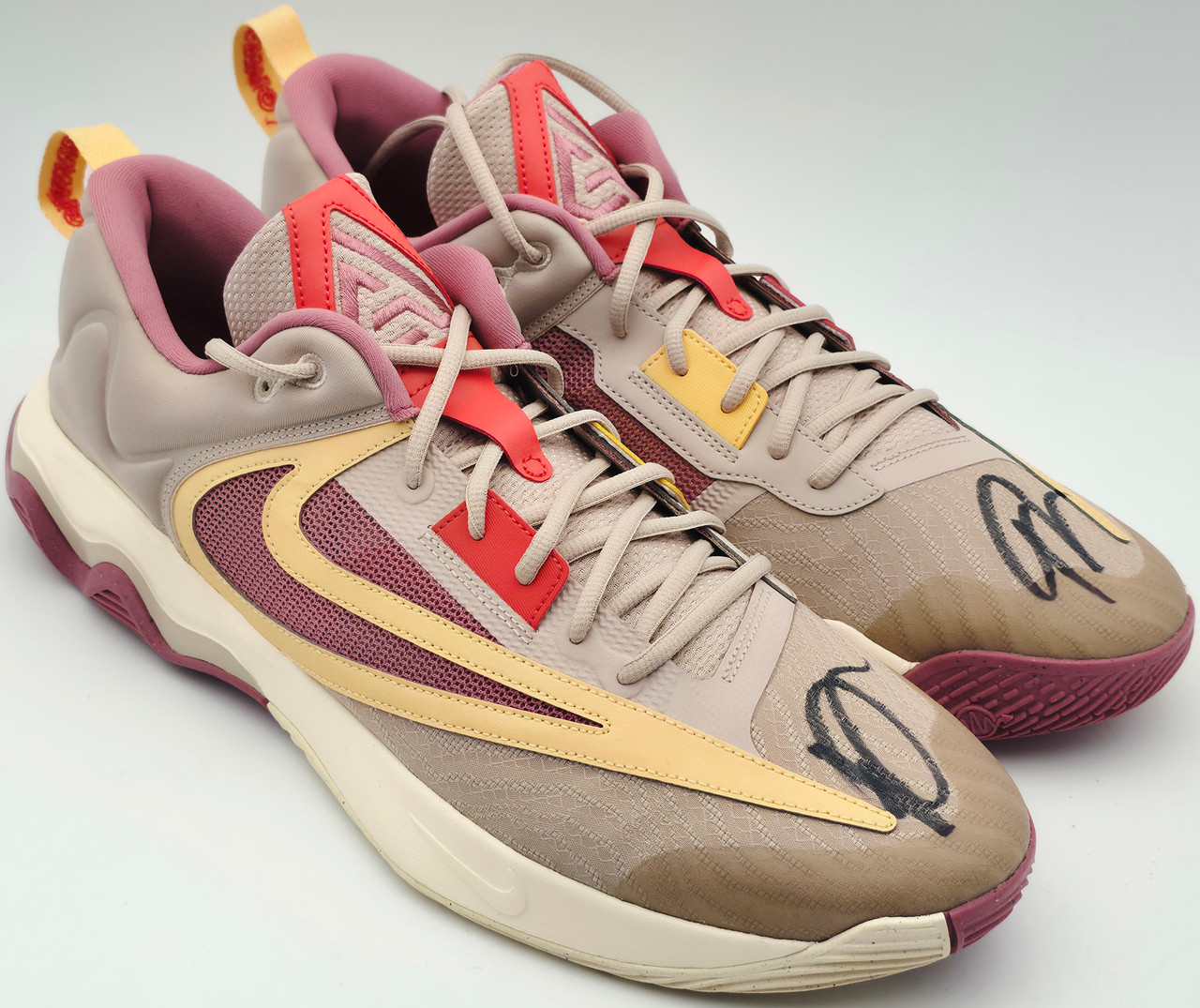 Giannis Antetokounmpo Autographed Fossil Stone, Alabaster Desert