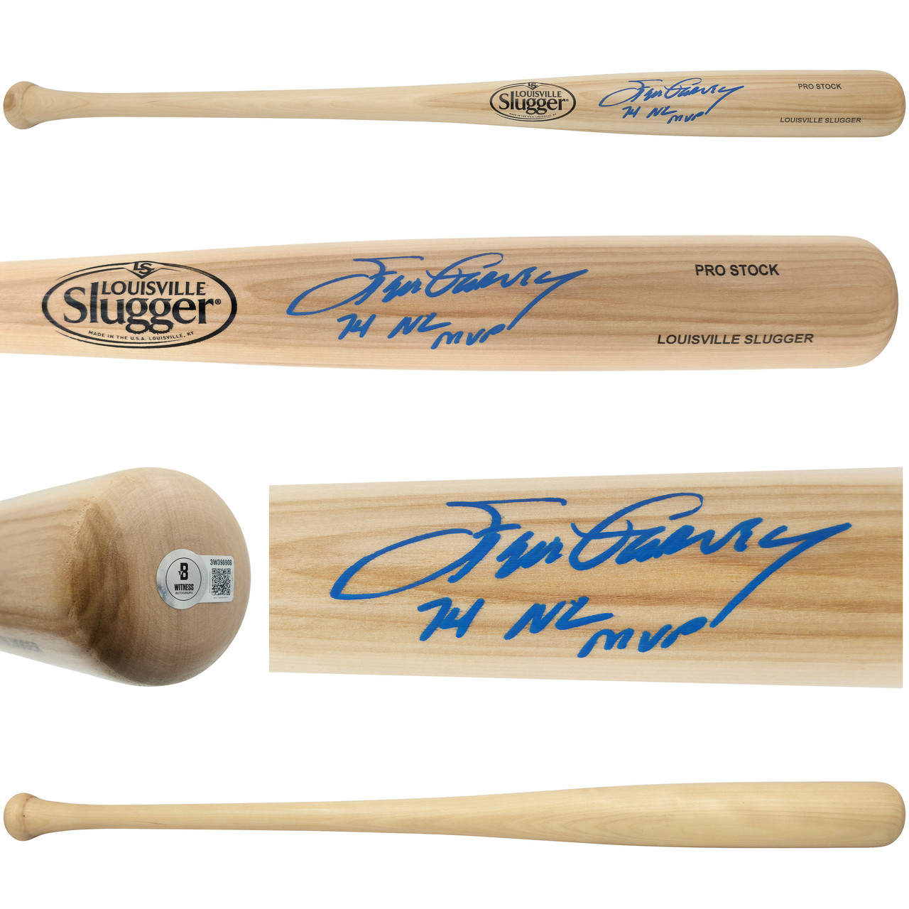 Steve Garvey Autographed Blonde Louisville Slugger Pro Stock