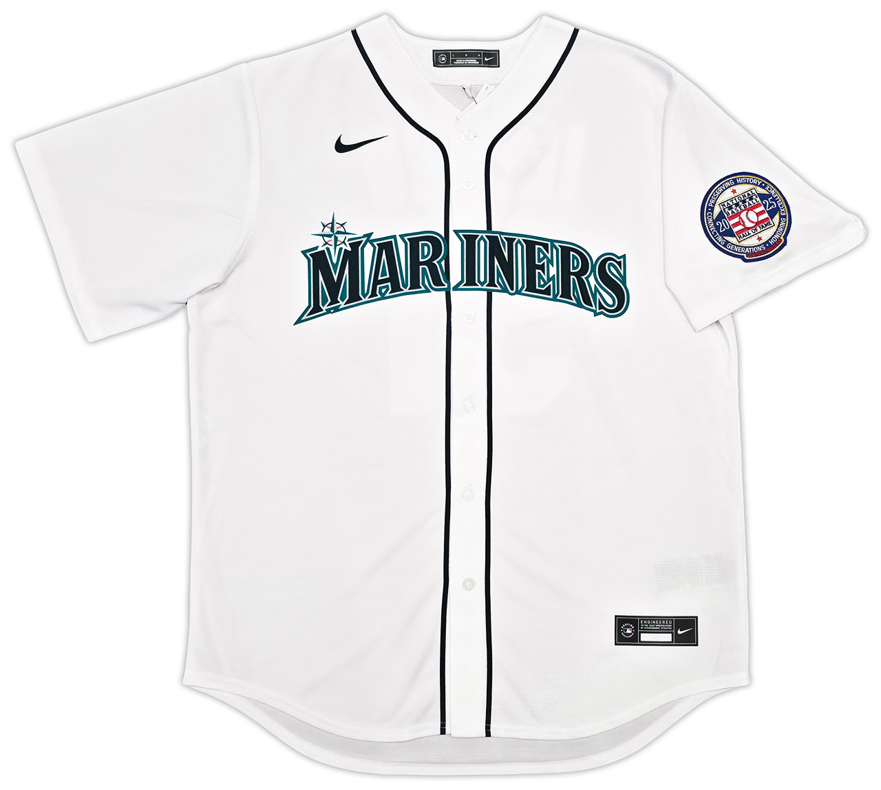 Seattle Mariners Ichiro Suzuki Autographed White Nike Jersey Size