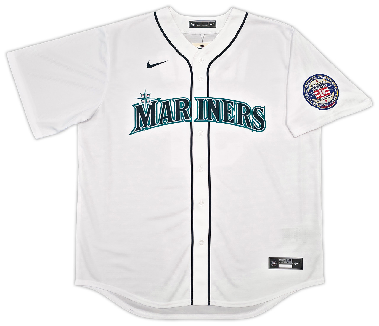 Seattle Mariners Ichiro Suzuki Autographed White Nike Jersey Size