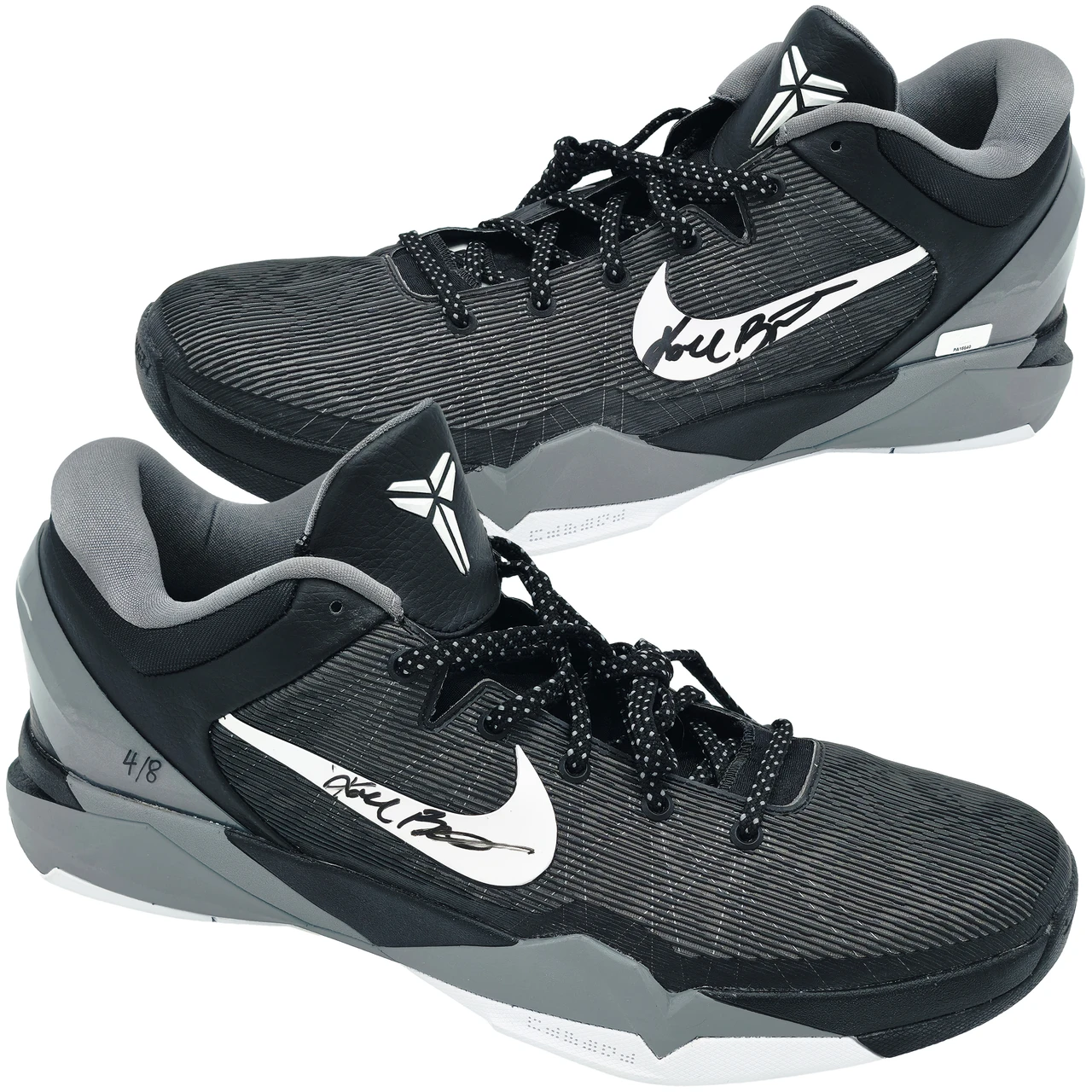 Kobe Bryant Autographed Black/Grey 2011-12 Nike Kobe VII 