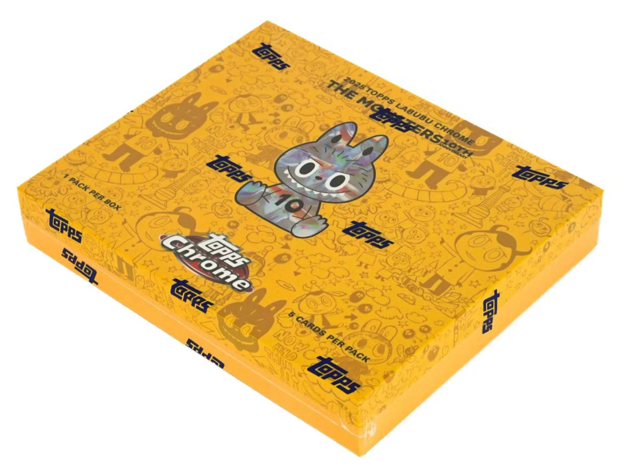 2025 Topps Chrome Labubu 10th Anniversary Hobby Box Stock #256829