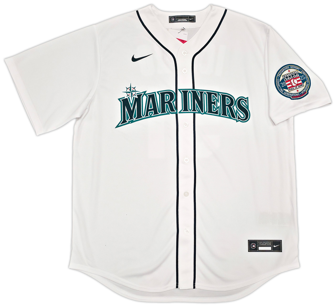 Seattle Mariners Ichiro Suzuki Autographed White Nike Hall of Fame