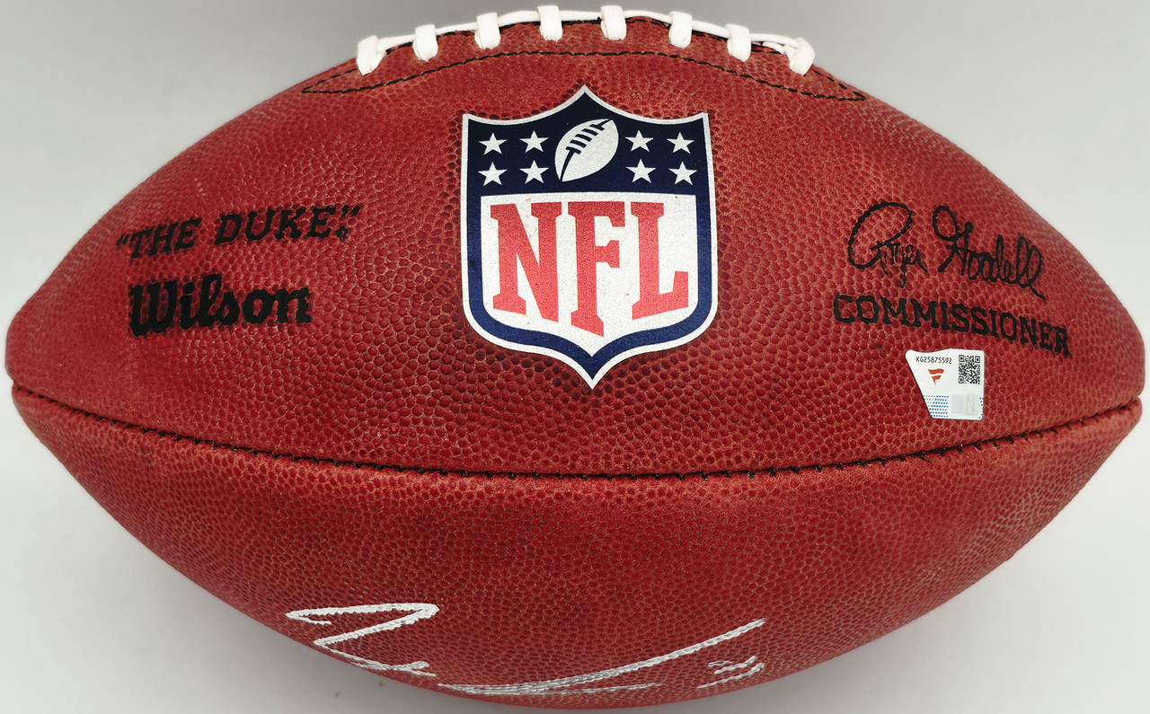 Jaxon Smith-Njigba Autographed Official NFL Leather Football