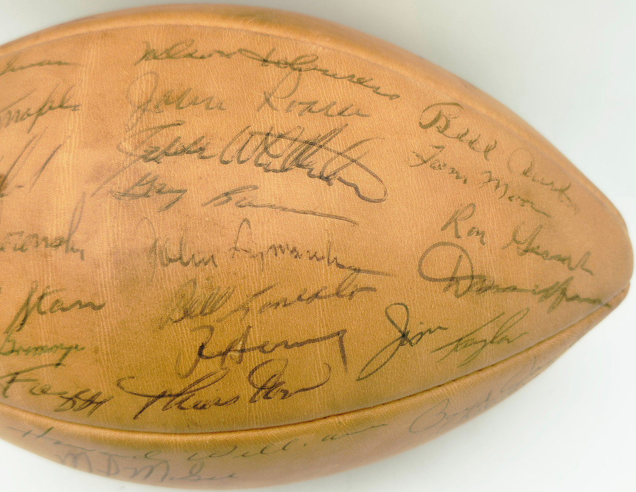 1962 Green Bay Packers NFL Champions Autographed Official NFL