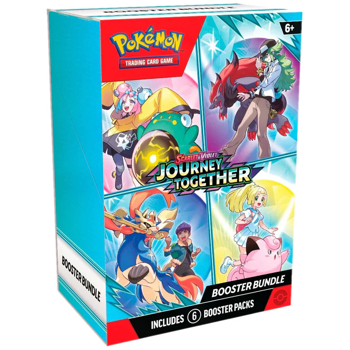 Pokemon Scarlet & Violet Journey Together Booster Bundle Box Stock