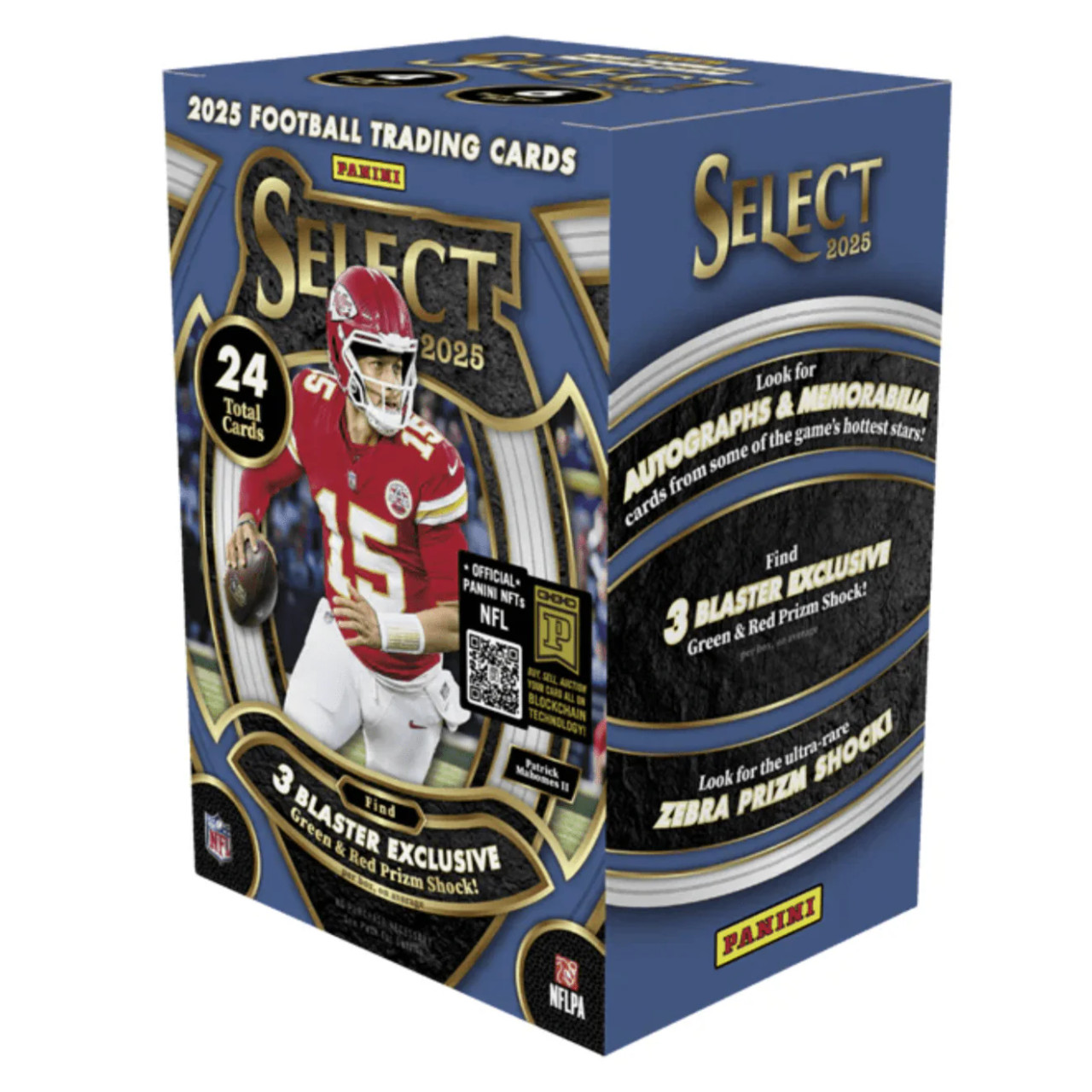 2025 Panini Select Football Hobby Blaster Box Stock #260046 - Mill