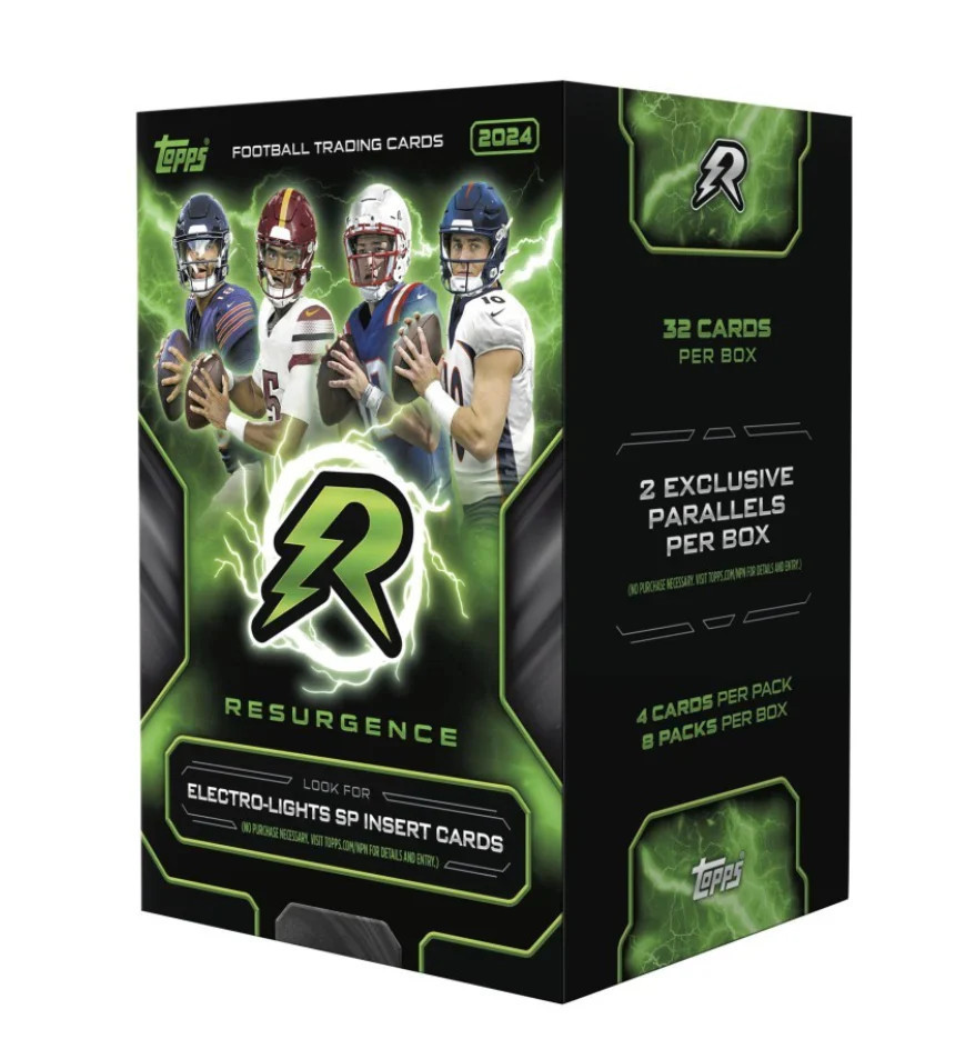 2024 Topps Resurgence Football Blaster Box Stock*Topps Rip Night