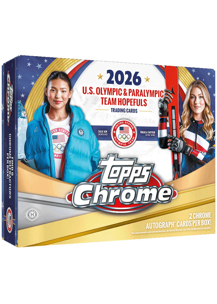 Box Break #1 - 2026 Topps Chrome US Olympic & Paralympic Hopefuls