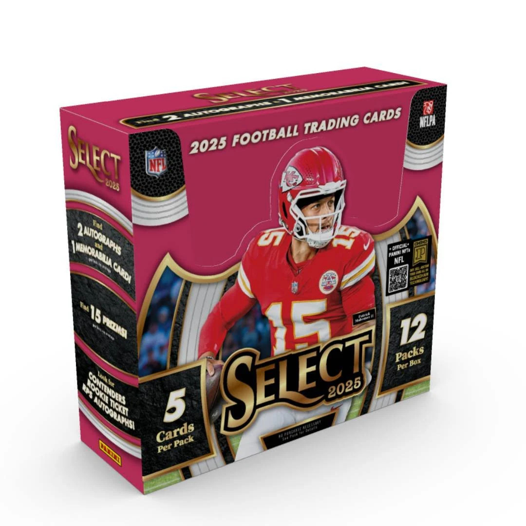2025 Panini Select Football Hobby Box Stock #260058 - Mill Creek