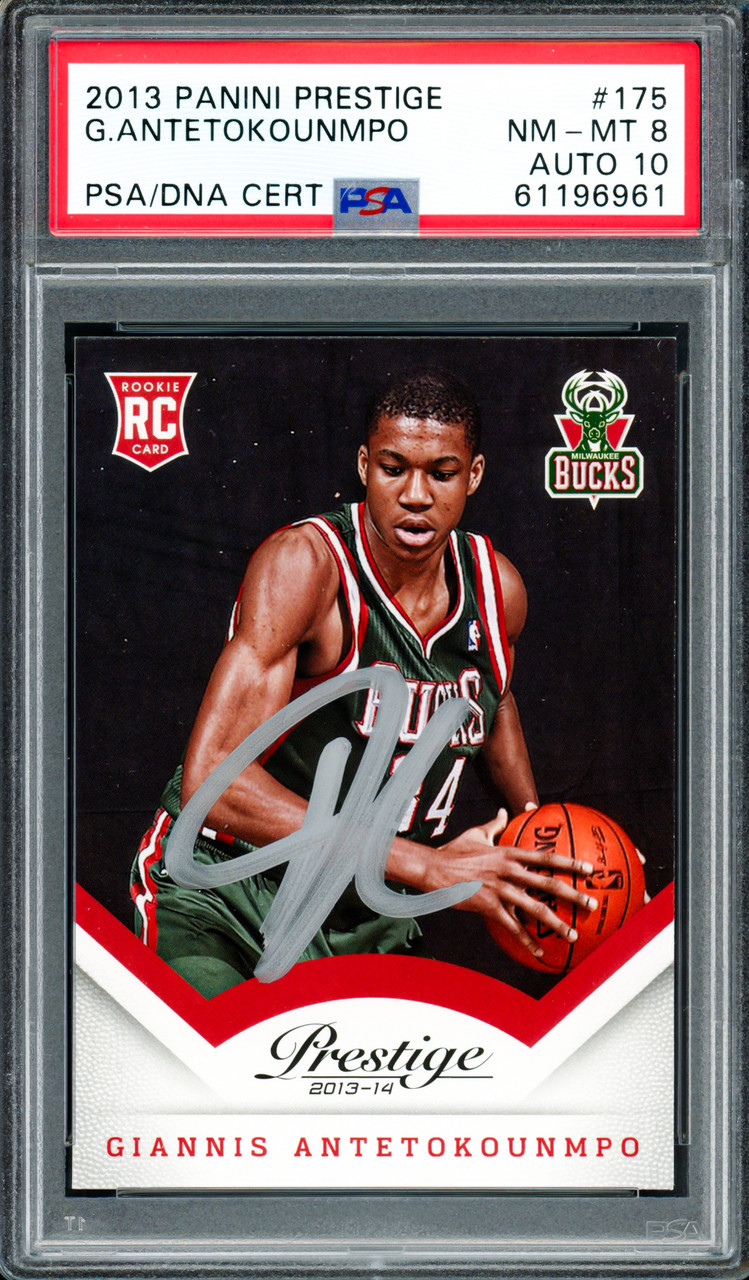 その他 panini GIANNIS ANTETOKOUNMPO RC PSA 8 panini GIANNIS ANTETOKOUNMPO RC PSA 8 Amazon.com: Giannis
