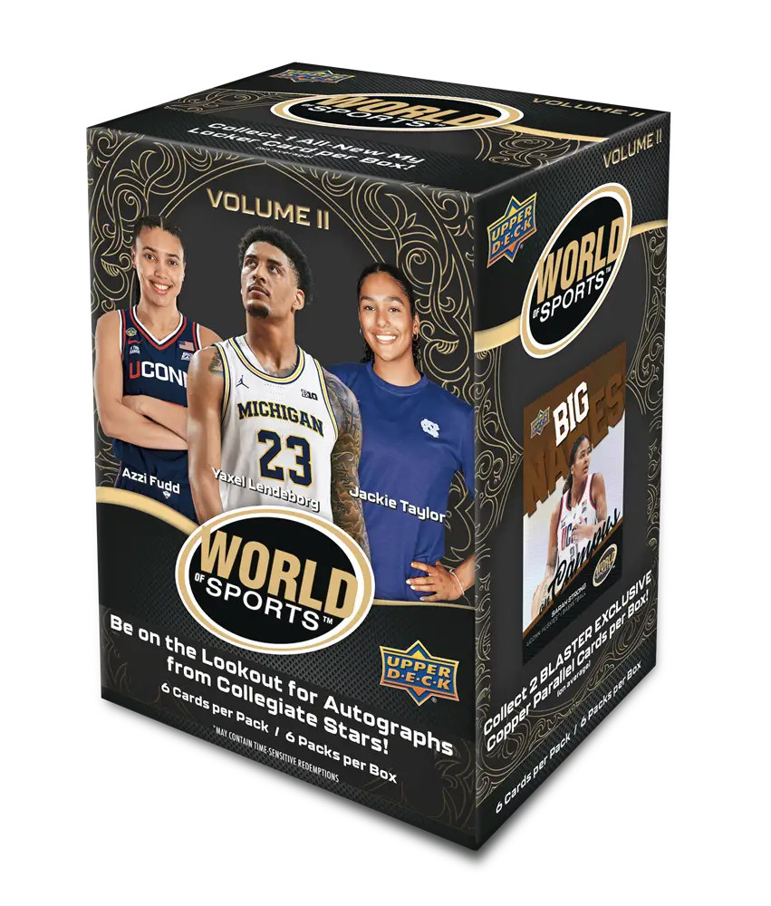 2025 Upper Deck World of Sports Volume 2 Blaster Box - Mill Creek