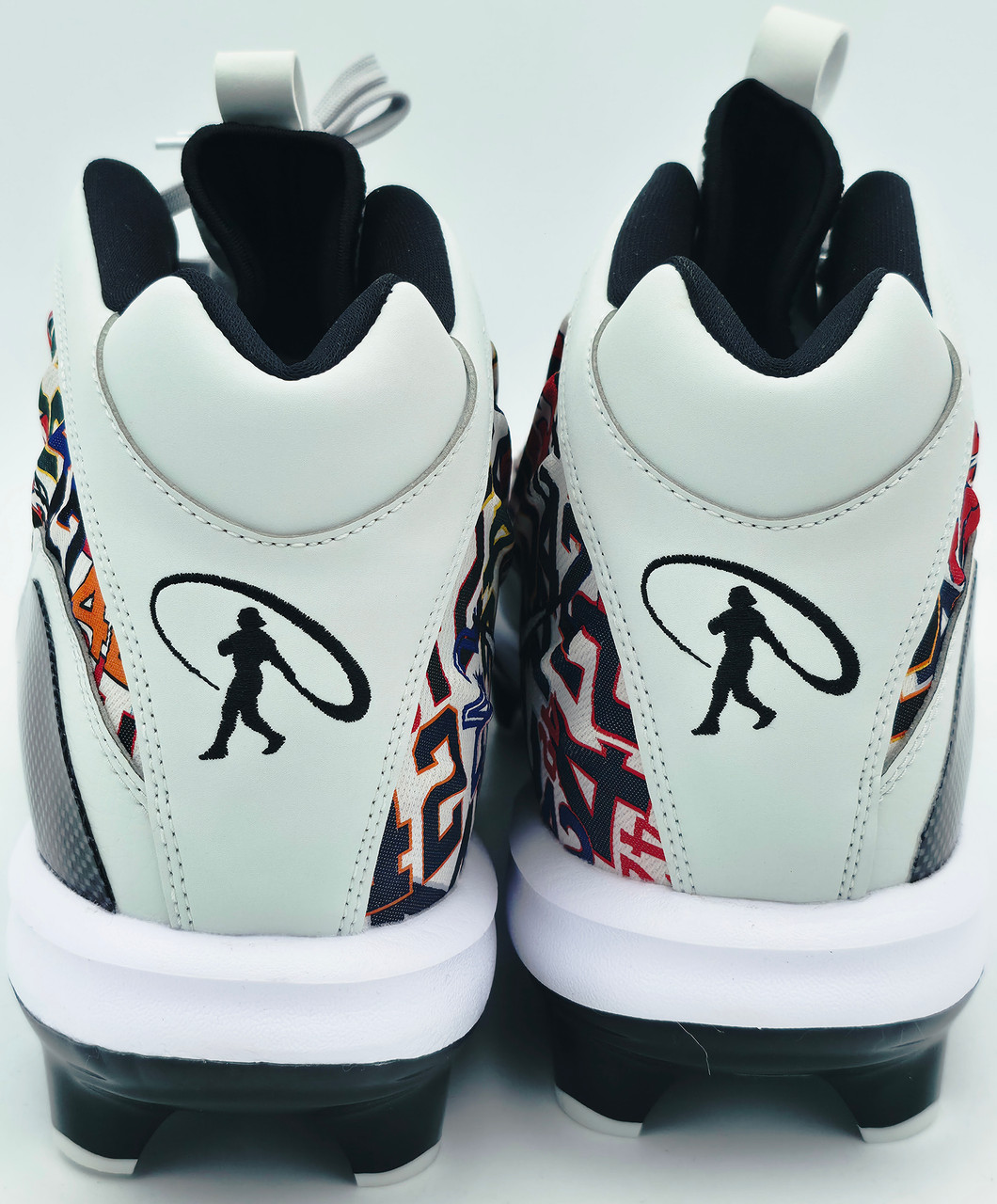 Ken Griffey Jr. Autographed White Nike Griffey 2 Mcs Jackie