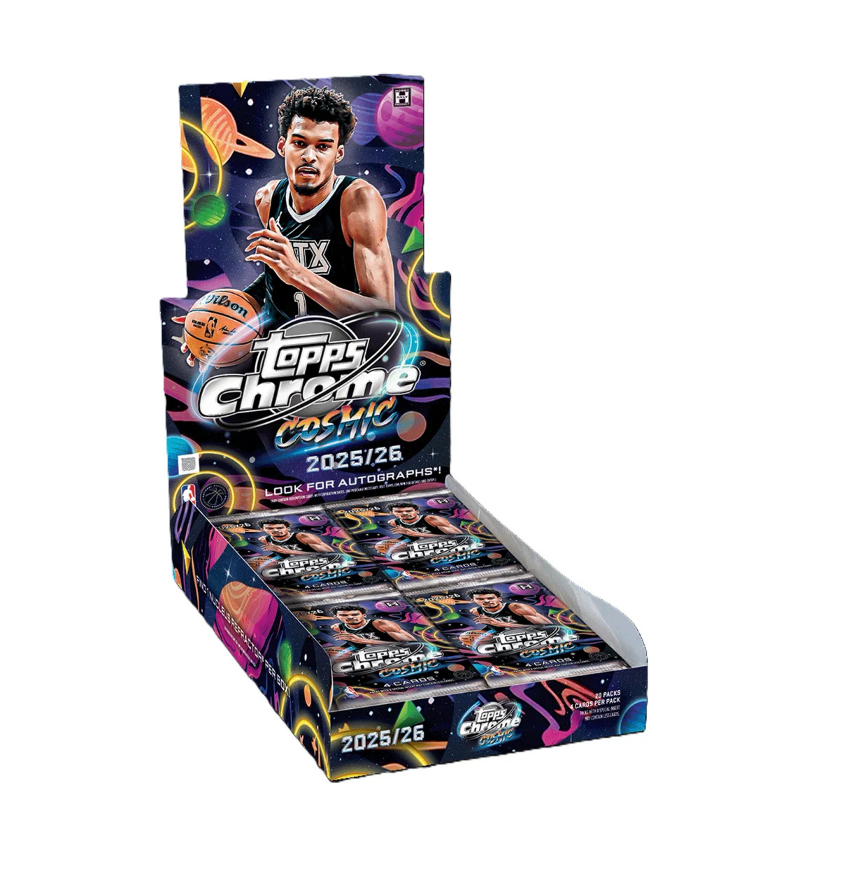 2025-26 Topps Cosmic Chrome Basketball Hobby Box - Mill Creek Sports