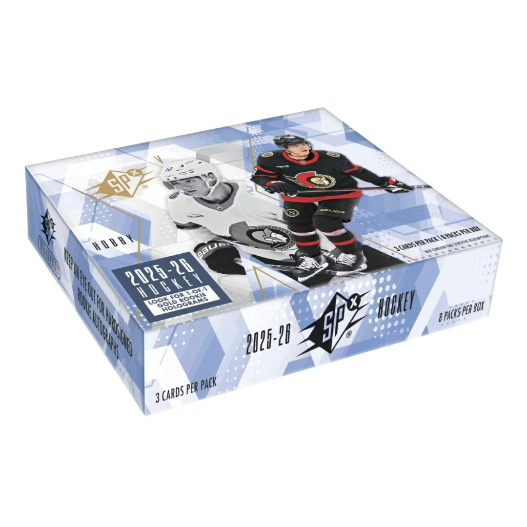ウェイド、heat、ルーキーカード、アッパーディック、spx 2025-26 Upper Deck SPx Hockey Hobby Box - Mill Creek Sports