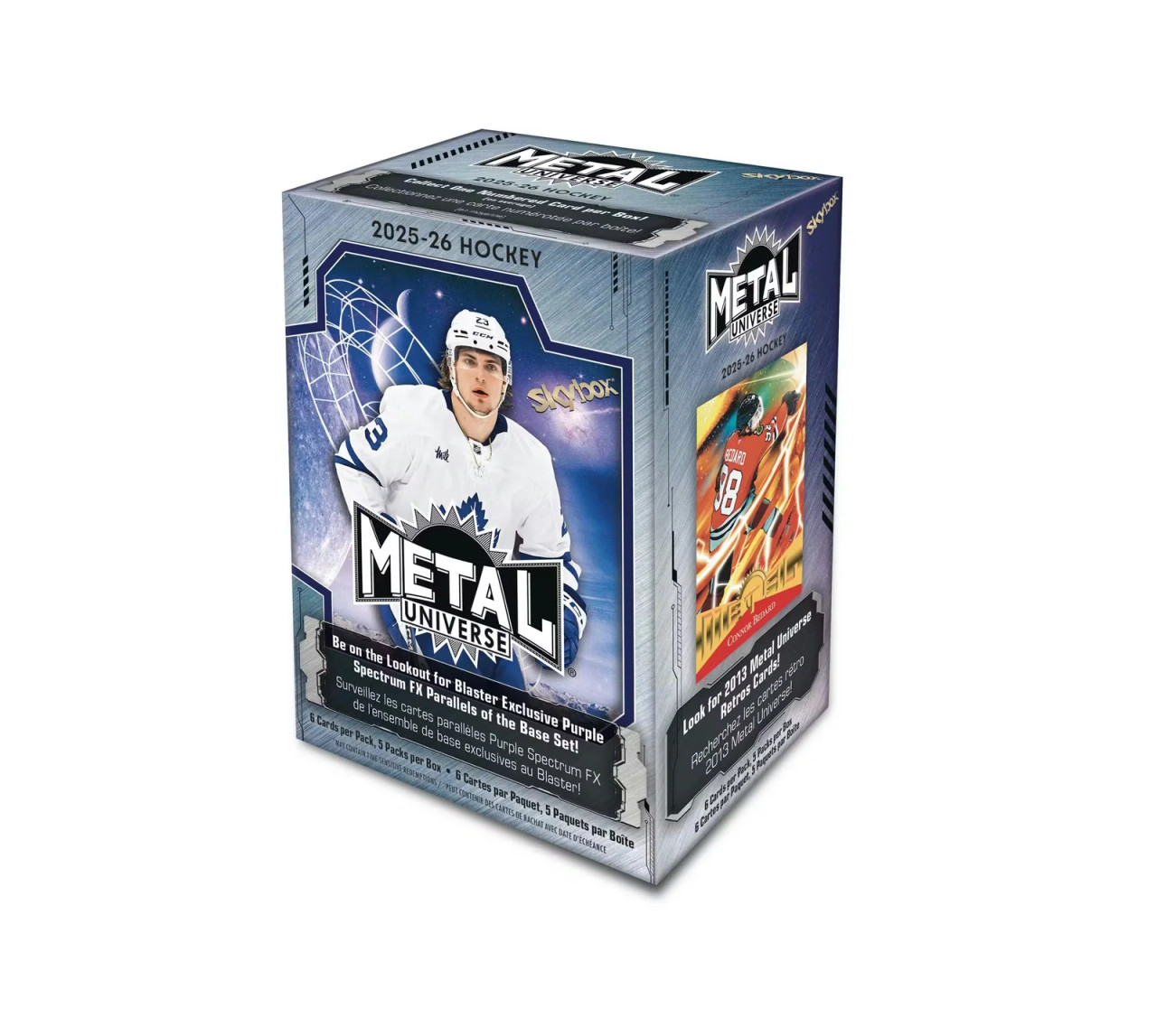 2025-26 Upper Deck Skybox Metal Universe Hockey Blaster Box - Mill