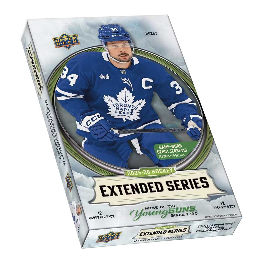 2025-26 Upper Deck Extended Series Hockey Hobby Box - Mill Creek
