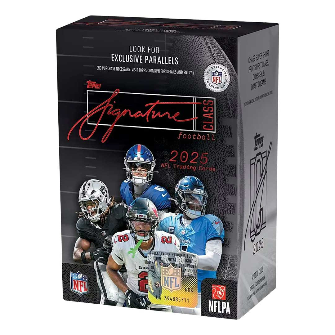 2025 Topps Signature Class Football Blaster Box - Mill Creek Sports