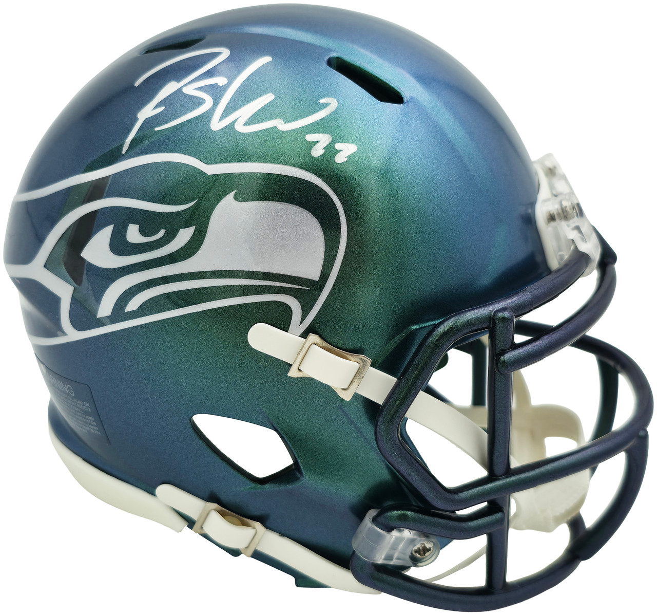 Rashid Shaheed Autographed Seattle Seahawks Rivalries Speed Mini