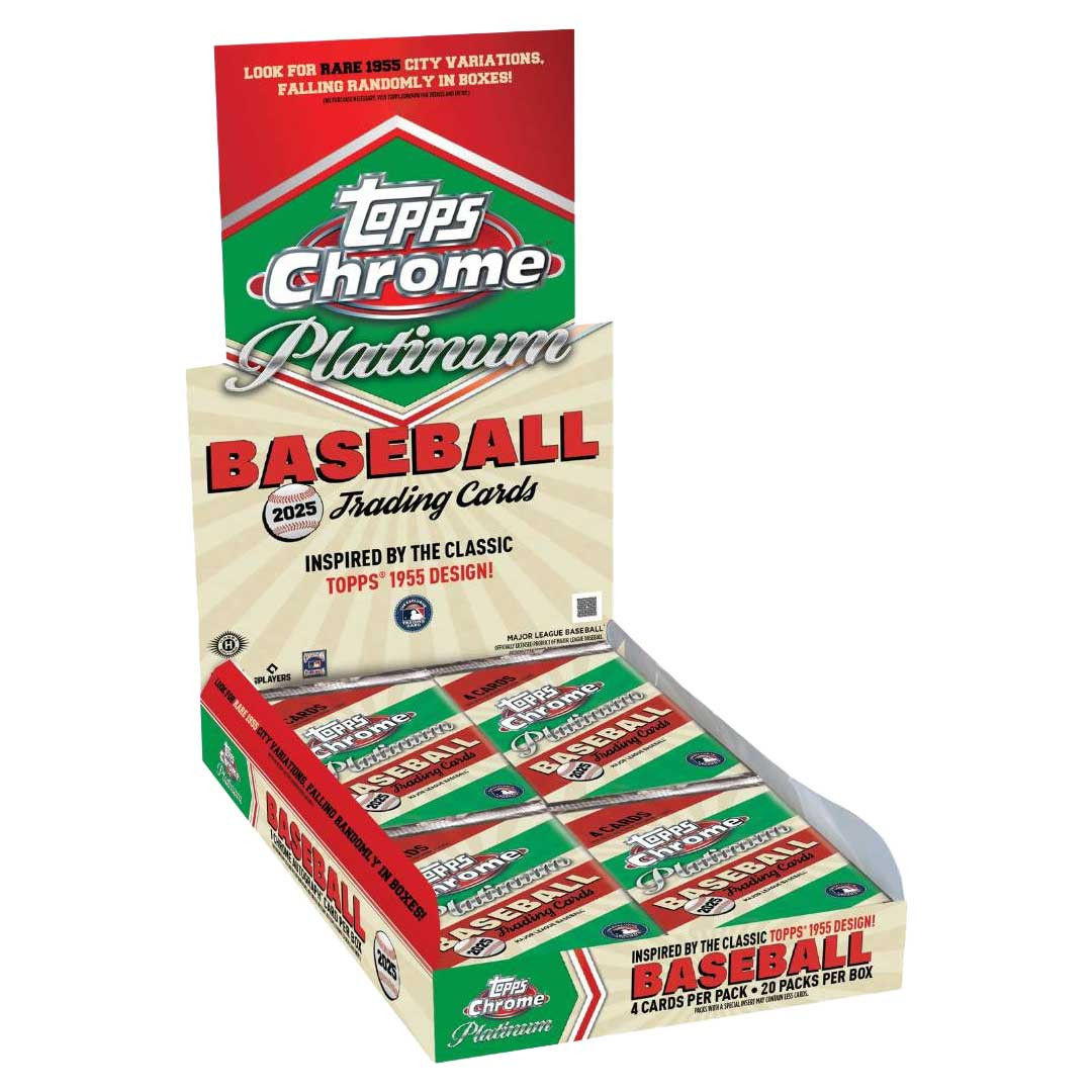 2025 Topps Chrome Platinum Anniversary Baseball Hobby Box - Mill