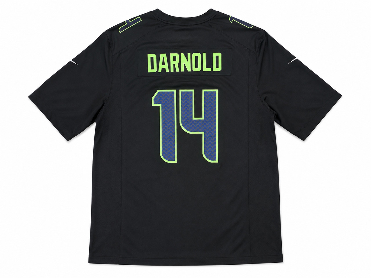 Seattle Seahawks Sam Darnold Autographed Black Nike Super Bowl LX