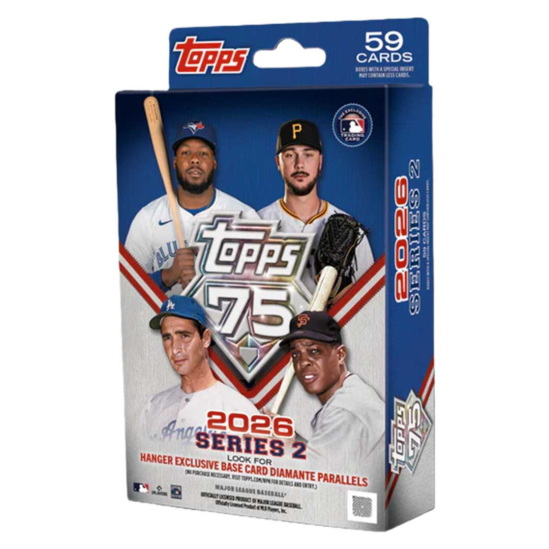 topps ハーランド　2枚セット 2026 Topps Series 2 Baseball Hanger Box - Mill Creek Sports