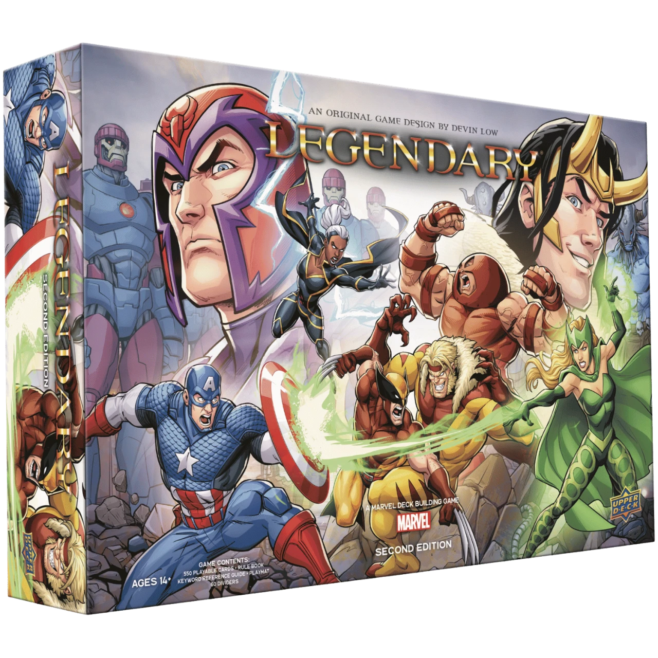 Upper Deck Legendary: A Marvel Deck Building Game Core Second