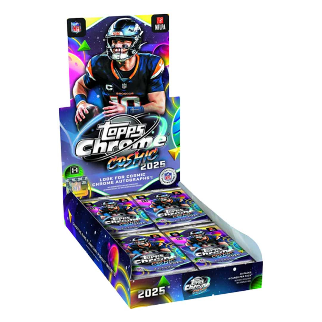 2025 Topps Cosmic Chrome Football Hobby Box - Mill Creek Sports