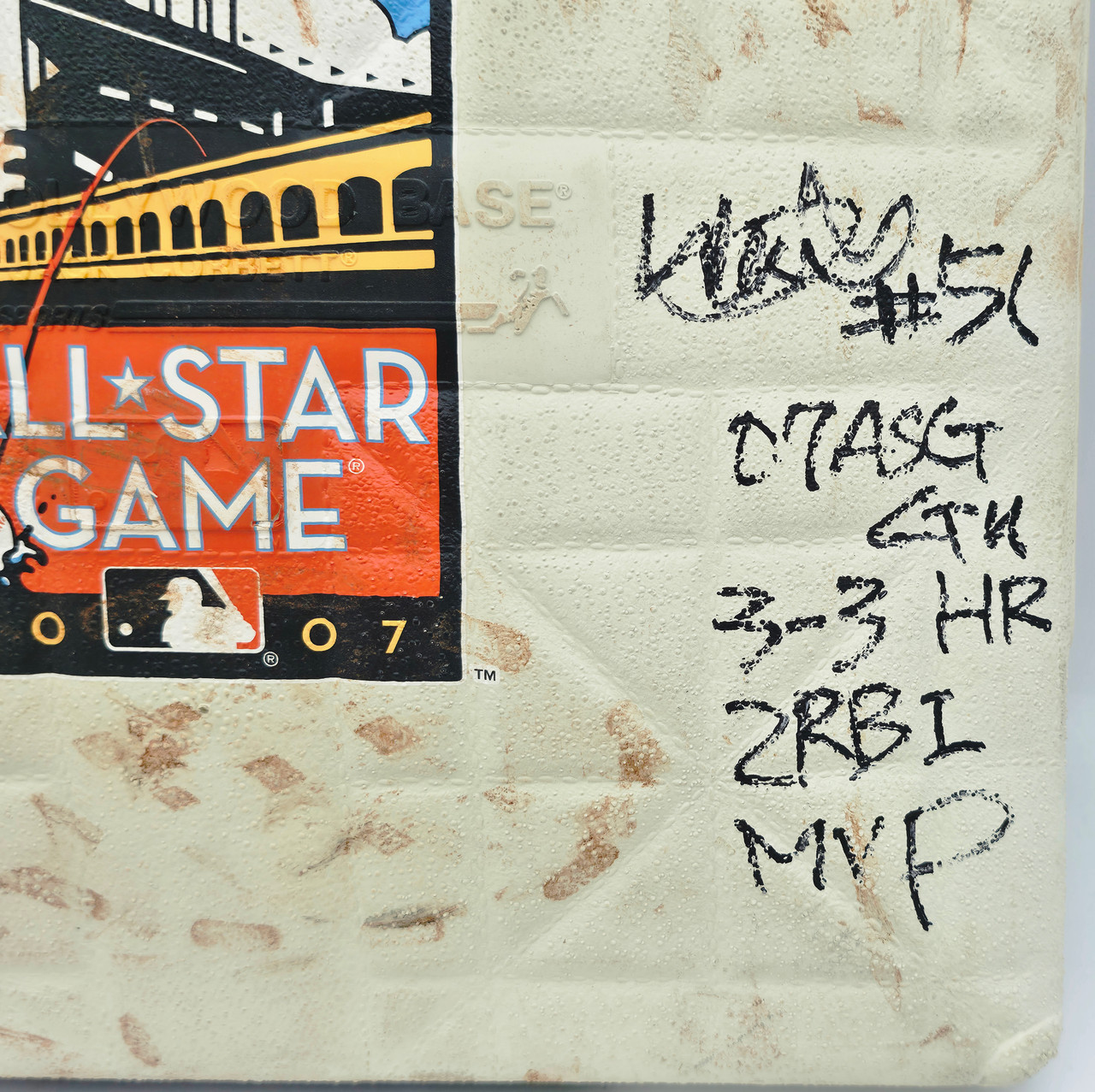 Ichiro Suzuki Autographed Game Used 2007 All Star Game Home Run