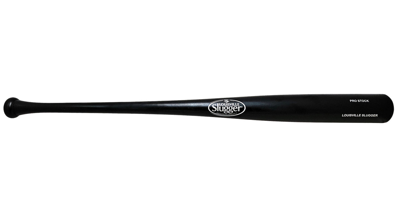 Unsigned Ash Black Louisville Slugger Pro Stock Baseball Bat Stock