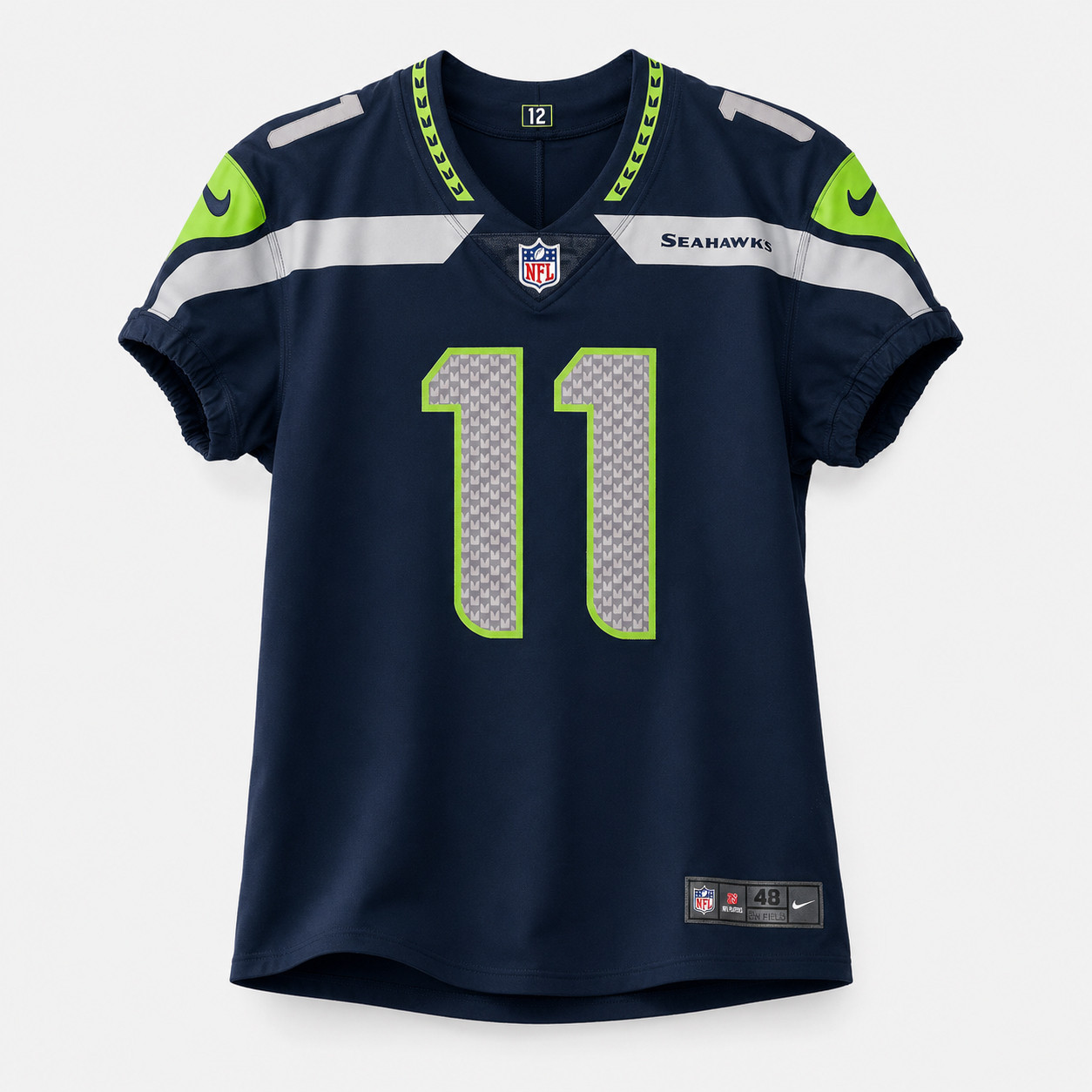 Seattle Seahawks Jaxon Smith-Njigba Autographed Blue Nike