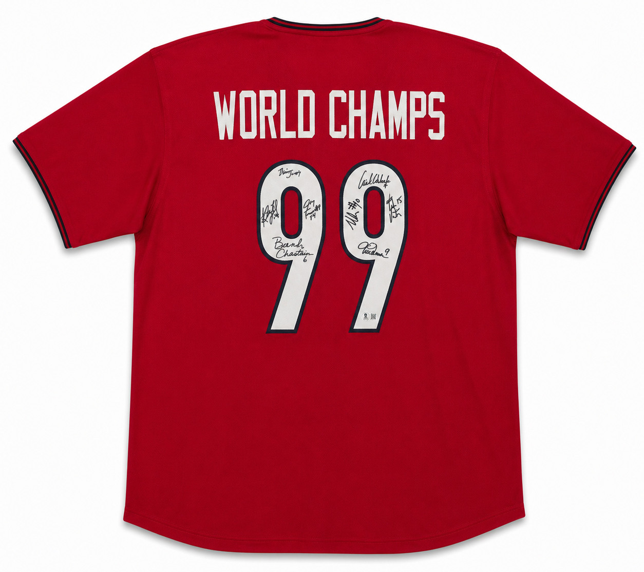 Team USA 1999 Women's World Cup Champions Autographed Black Jersey