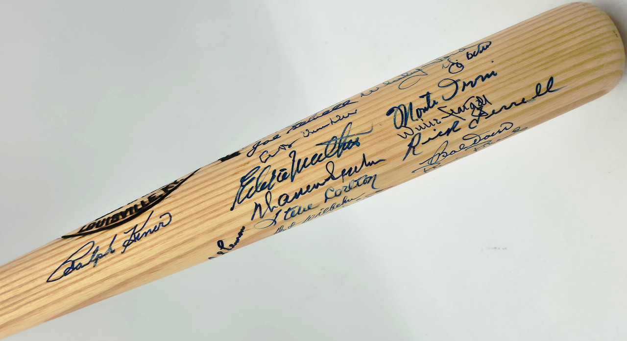 j*k様 MLB トレイ・ターナー 直筆サインボール RING THE BELL MLB Hall of Famers Autographed Bill Terry Louisville Slugger