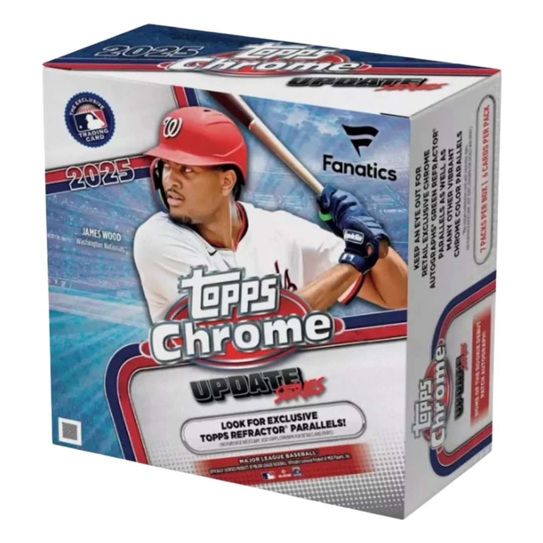 2025 Topps Chrome Update Series Baseball Mega Box (Fanatics