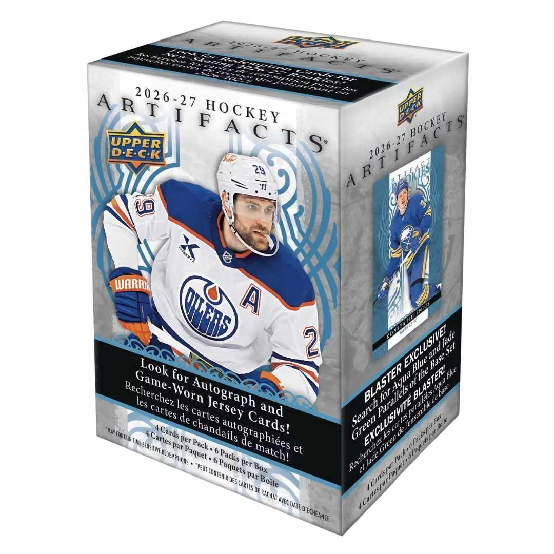 2026-27 Upper Deck Artifacts Hockey Blaster Box - Mill Creek Sports