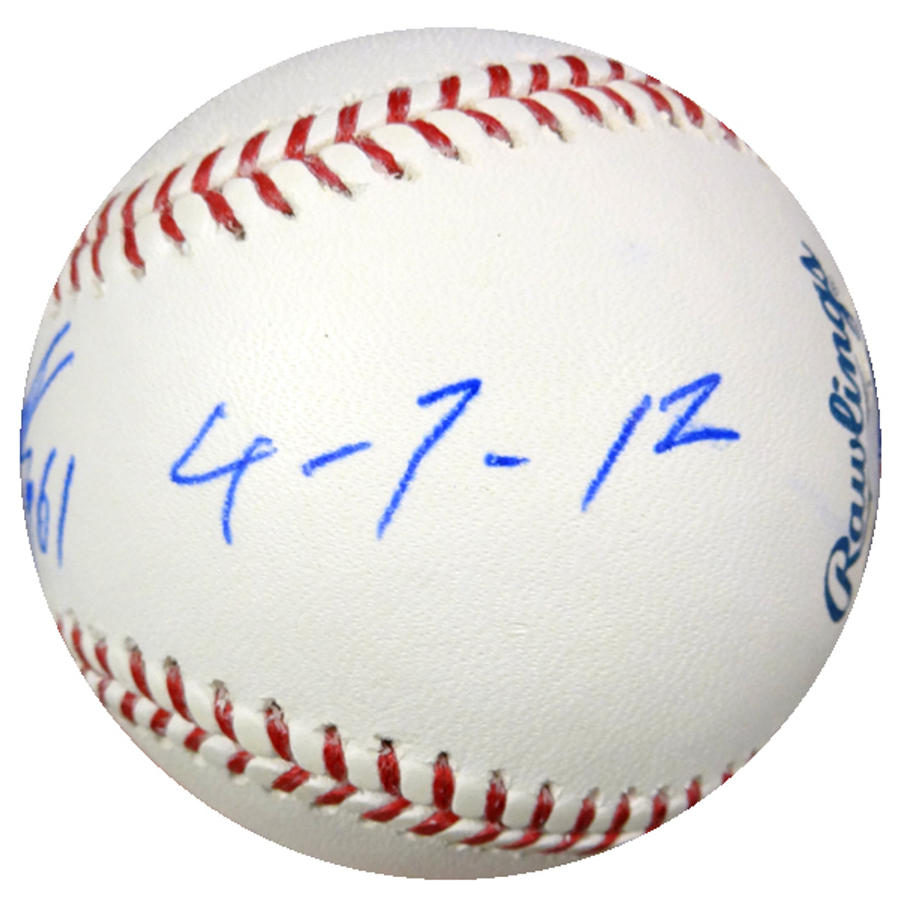 Munenori Kawasaki Autographed Official MLB Baseball Seattle Mariners,  Toronto Blue Jays 4-7-12 PSA/DNA #4A45141 - Mill Creek Sports