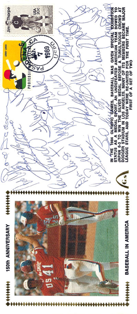 Michael Jordan Autographed Signed Authentic 1984 Team Usa Olympics