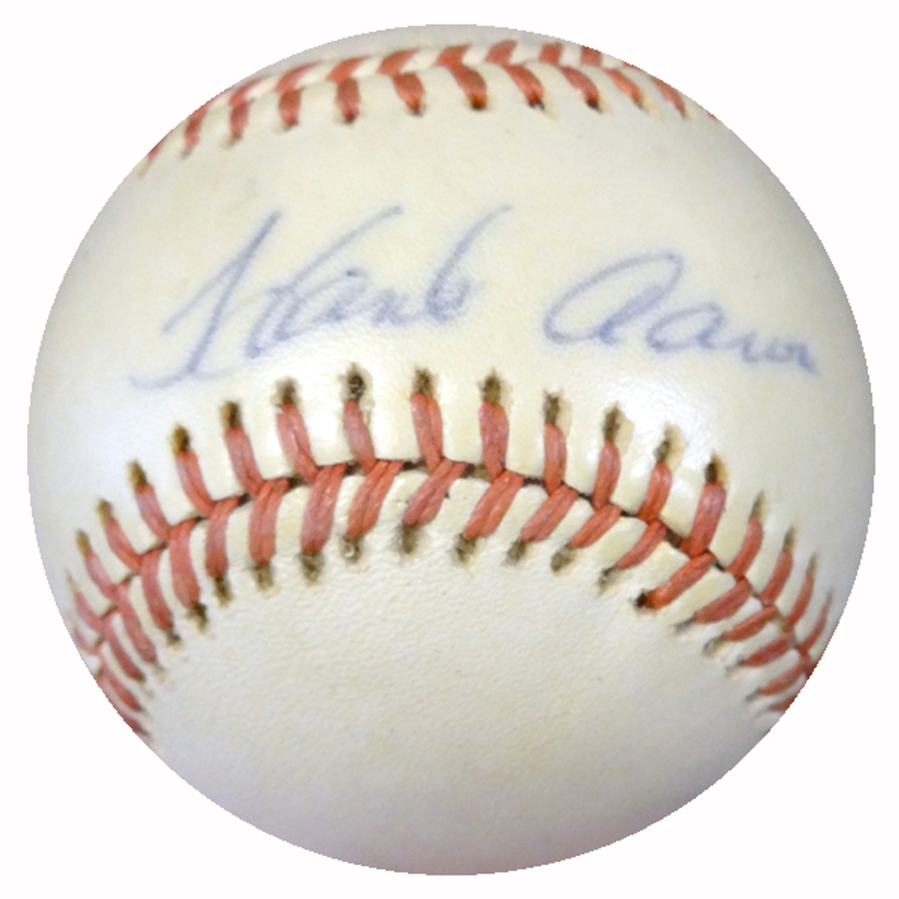 Atlanta Braves - Hank Aaron Signed Baseball - Memorabilia Expert