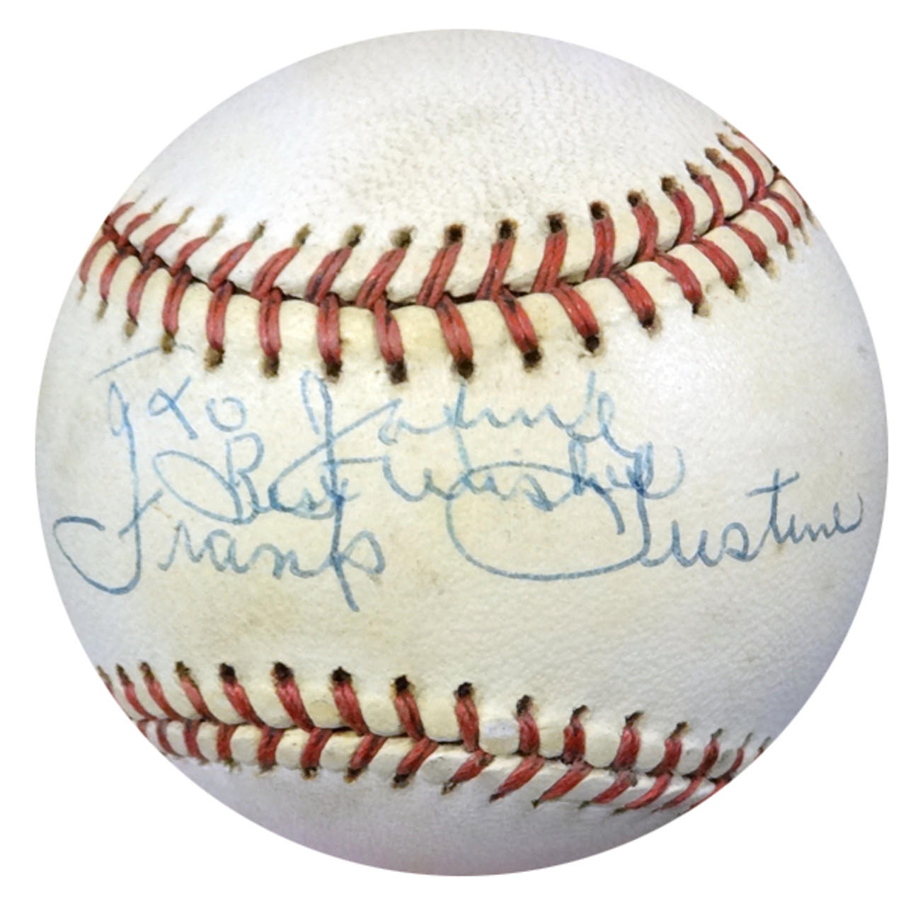 Stan Musial Autographed Official NL Giles Baseball St. Louis