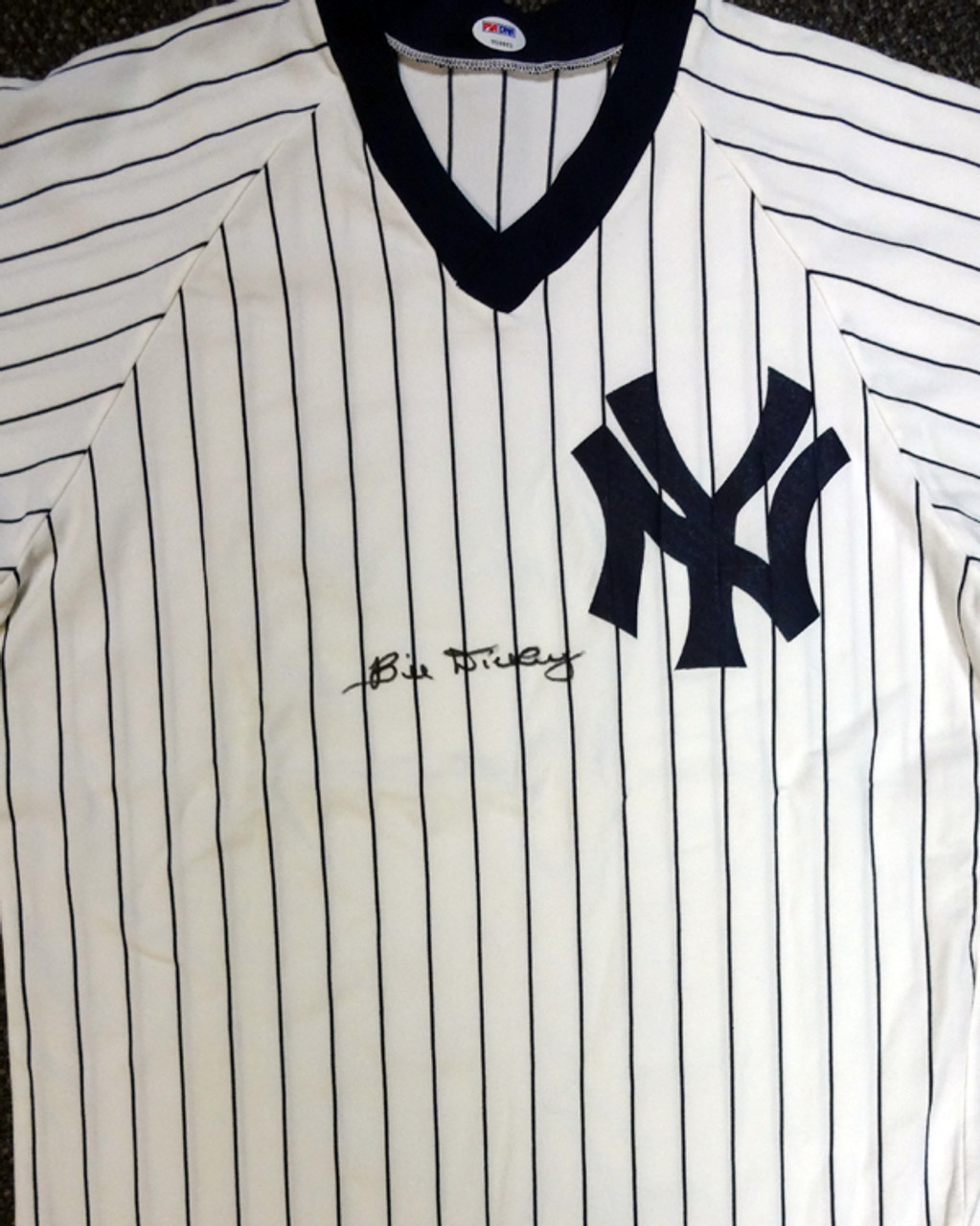 New York Yankees Don Mattingly Autographed White Pinstripe Nike Jersey Size  XL PSA/DNA Stock #217968