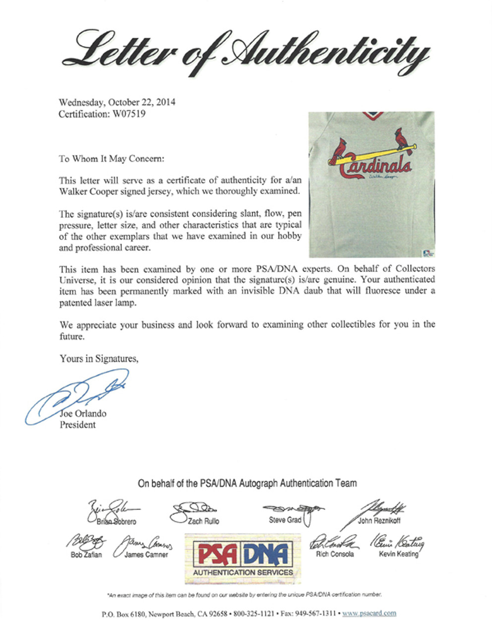 St. Louis Cardinals Paul Daffy Dean Autographed Gray Jersey 1934-1939  PSA/DNA #V09865
