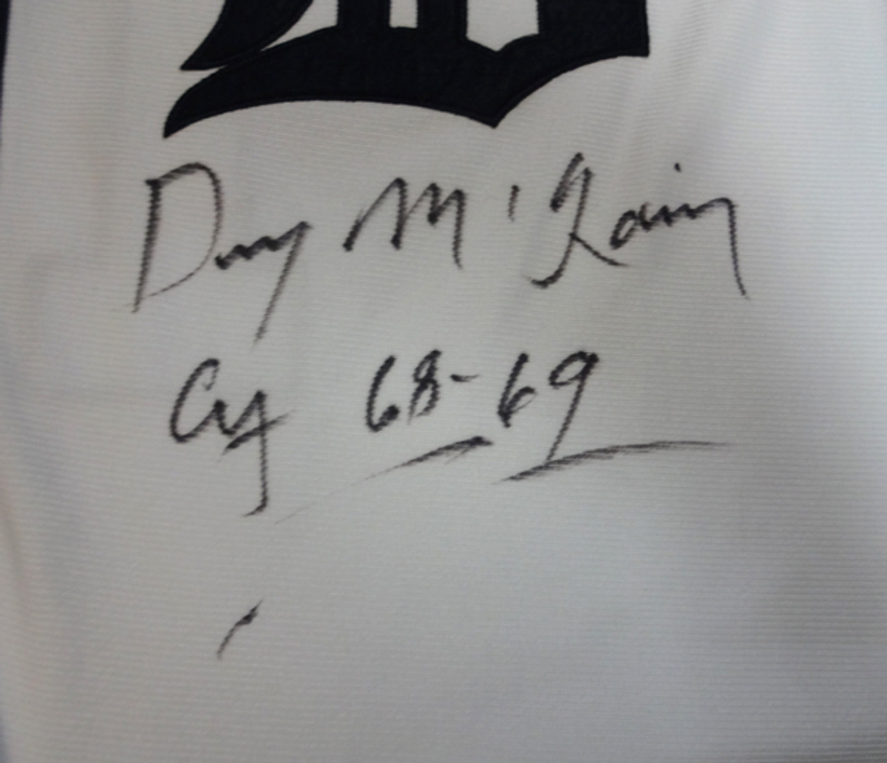 Detroit Tigers Denny McLain Autographed White Mitchell & Ness Jersey CY  68-69 PSA/DNA #AA37144 - Mill Creek Sports