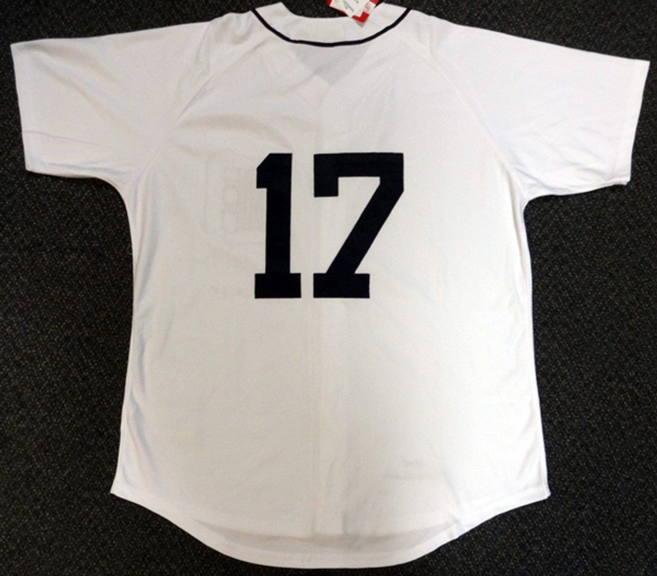 Detroit Tigers Al Kaline Autographed Mitchell & Ness White Jersey