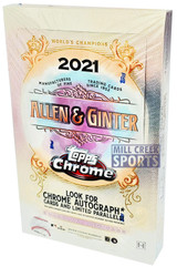 2021 Topps Allen & Ginter Chrome Baseball Cards Hobby Box