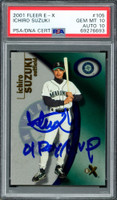 シングルカード MLB - ICHIRO 2001 FLEER LEGACY  Ichiro PSA 9 2001 VICTORY ICHIRO SUZUKI ROOKIE CARD PSA MINT 9 | eBay