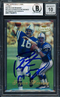 サプライ・アクセサリ・グッズ Peyton Manning Rookie Gold Label, PSA 8 Amazon.com: Peyton Manning 1998 Bowman Football Rookie Card