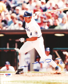 Johnny Damon Autographed 8x10 Photo Kansas City Royals PSA/DNA #Q93567