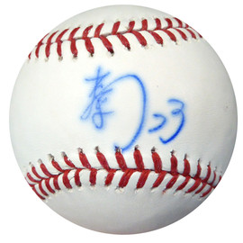 Nori Aoki Autographed Official MLB Baseball In Kanji Seattle Mariners PSA/DNA #AB49708