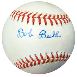 Bob Buhl Autographed Official NL Baseball Milwaukee Braves PSA/DNA #AB86974